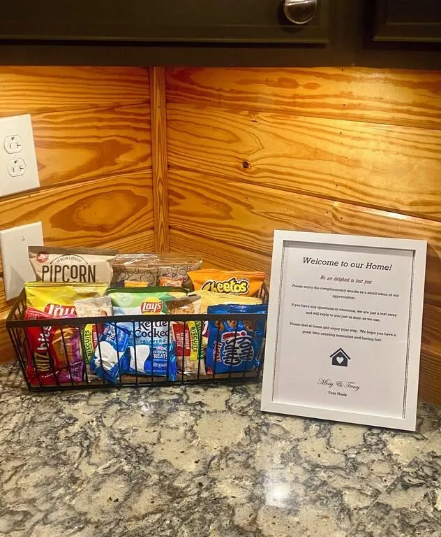 Welcome snacks!