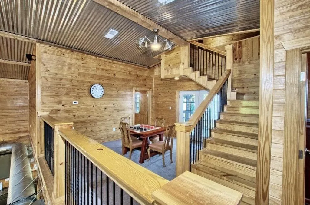 Stairway to 3rd floor loft area